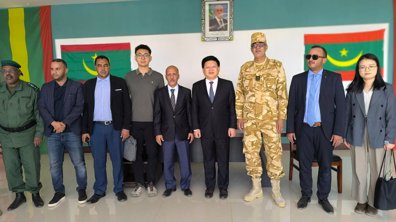 L’Ambassadeur de la République Populaire de Chine  visite le Port de Ndiago.