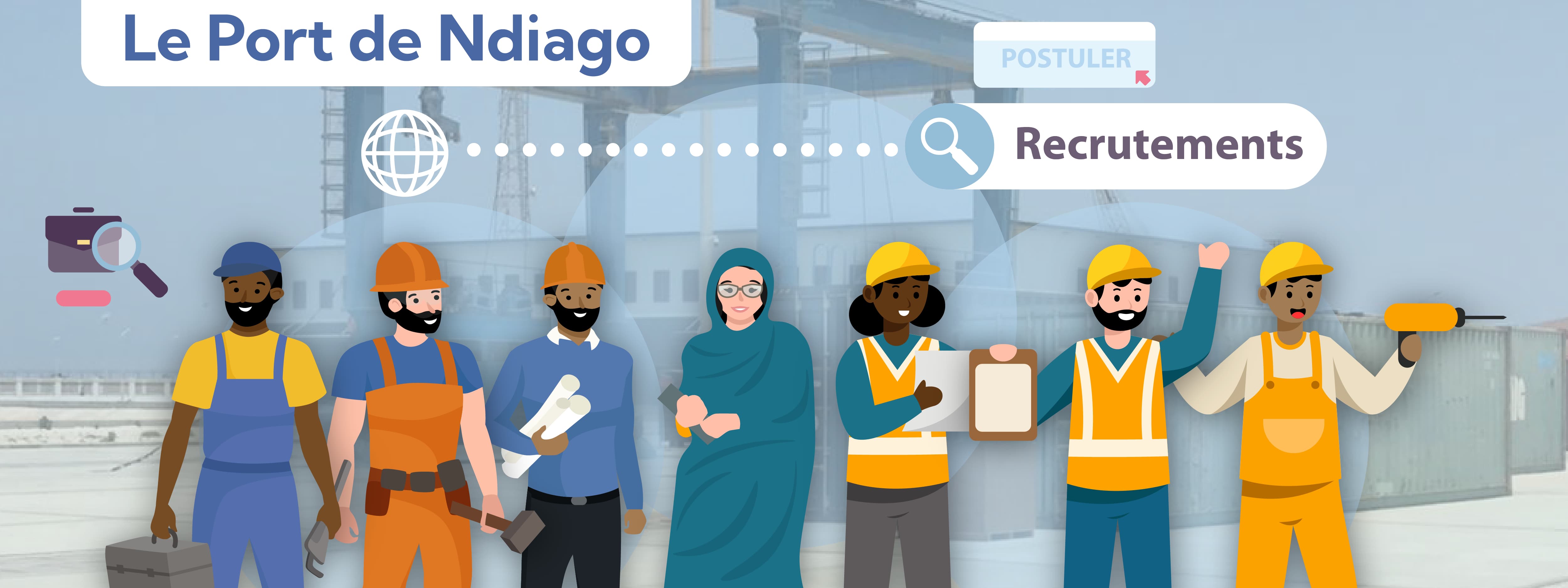 Le Port de Ndiago Recrute